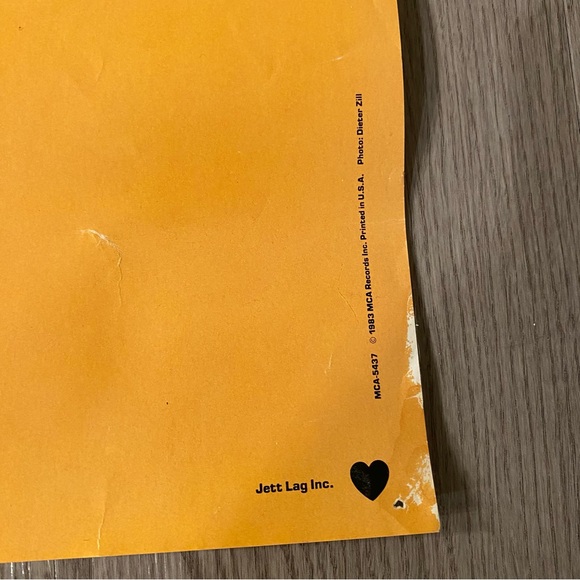 Vintage 1983 Joan Jett & The Blackhearts Album 34"x23" Promotional Poster - Picture 6 of 16